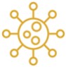 An icon of virus.
